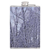 Wald in Twilight Flachmann (Rückseite)