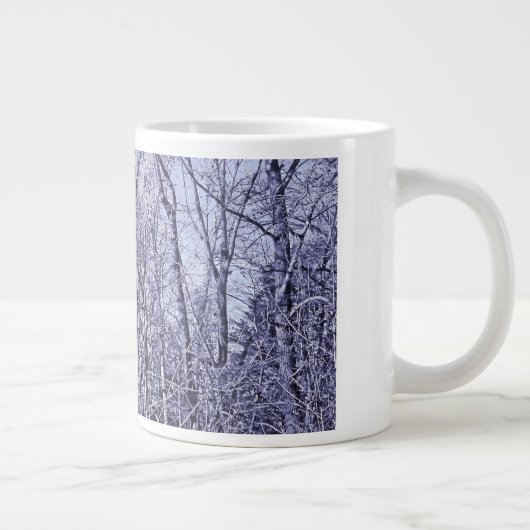 Wald in Twilight Jumbo-Tasse (Rechts)