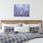 Wald in Twilight Leinwanddruck (Insitu (Schlafzimmer))