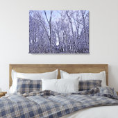 Wald in Twilight Leinwanddruck (Insitu (Schlafzimmer))