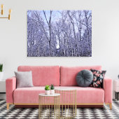 Wald in Twilight Leinwanddruck (Insitu (Wohnzimmer))