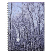 Wald in Twilight Notizblock (Vorderseite)