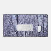 Wald in Twilight Schreibtischunterlage (Tastatur & Maus)