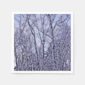 Wald in Twilight Serviette (Vorderseite)