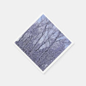 Wald in Twilight Serviette (Ecke)