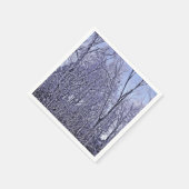 Wald in Twilight Serviette (Ecke)