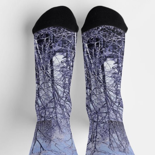 Wald in Twilight Socken (Oben)