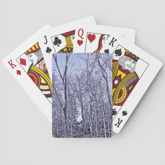 Wald in Twilight Spielkarten (Rückseite)