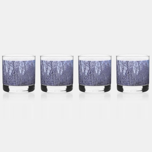 Wald in Twilight Whiskyglas (Links)