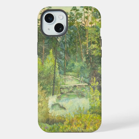 Wald iPhone Hülle (Rückseite)