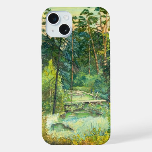 Wald iPhone Hülle (Rückseite)