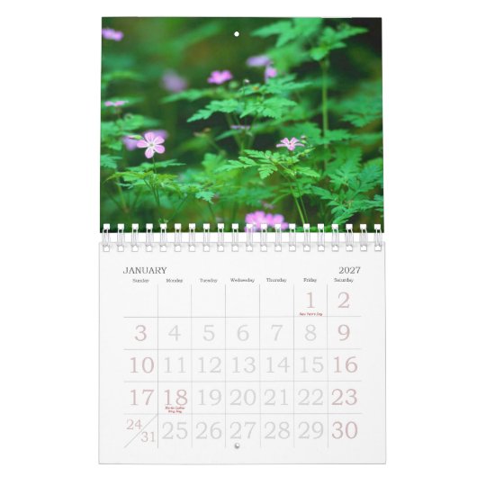 Wald Kalender (Jan 2027)