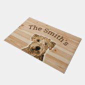 Wald-Körner von Rotzunge Fußmatte (Schrägansicht)