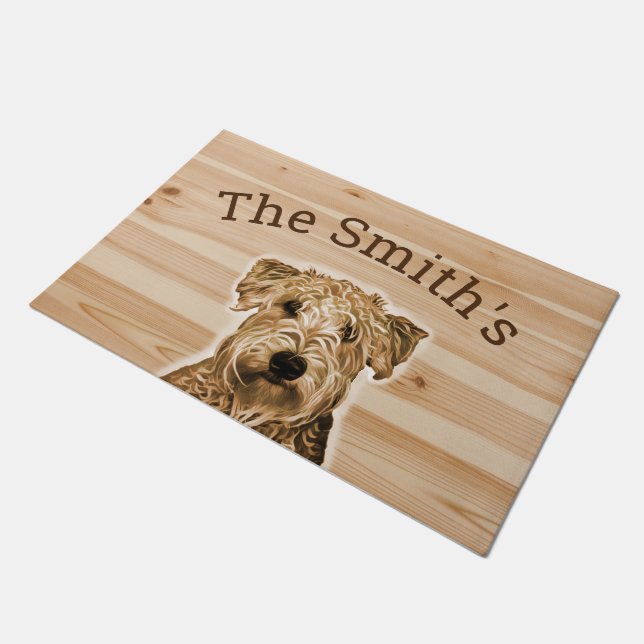 Wald-Körner von Rotzunge Fußmatte (Schrägansicht)