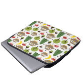 Wald Laptopschutzhülle (Vorne Knopf)