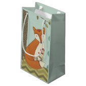 Wald launisches III Kleine Geschenktüte (Rückseite Schrägansicht)