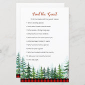 Wald Lumberjack finden Game (Vorne/Hinten)