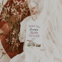 Wald Mädchen Reh Eichhörnchen Rosa Babyparty