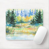 Wald Mousepad (Mit Mouse)