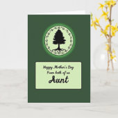 Wald Muttertag Tante Karte (Gelbe Blume)