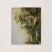 Wald nahe Wien, 1852 (Öl auf Leinwand) Puzzle (Vertikal)