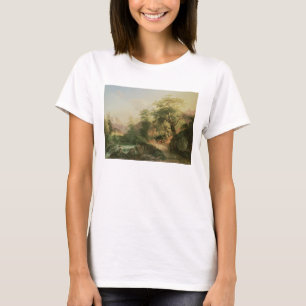 Wald nahe Wien, 1852 (Öl auf Leinwand) T-Shirt