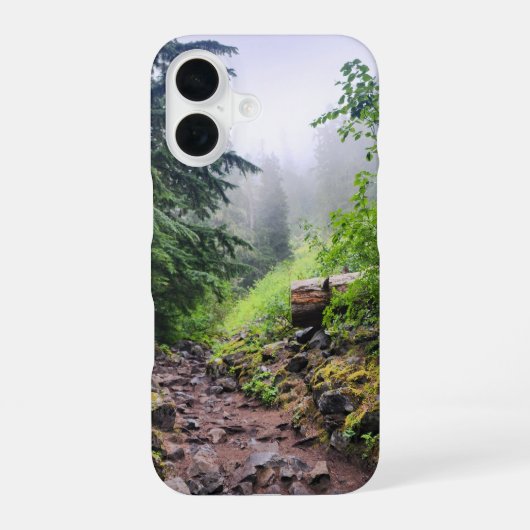Wald Natur iPhone 16 Hülle (Rückseite)