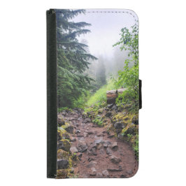 Wald Natur Geldbeutel Hülle Für Das Samsung Galaxy S5