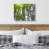 Wald-Naturfoto Leinwanddruck (Insitu (Schlafzimmer))