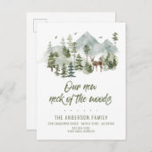 Wald - Neuer Neck der Woods Moving Ankündigung (Vorne/Hinten)