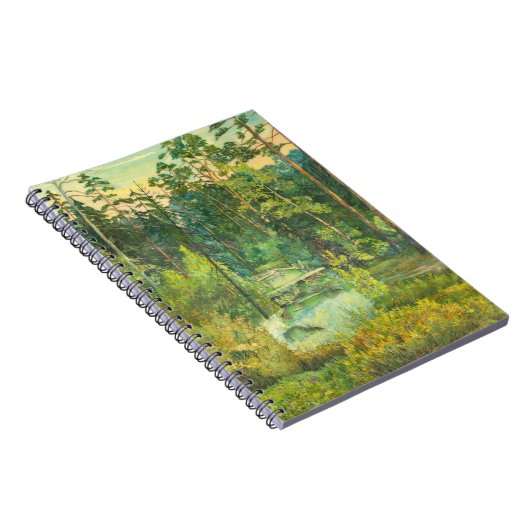 Wald Notizblock (Rechte Seite)