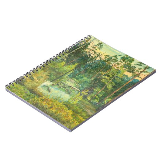 Wald Notizblock (Linke Seite)