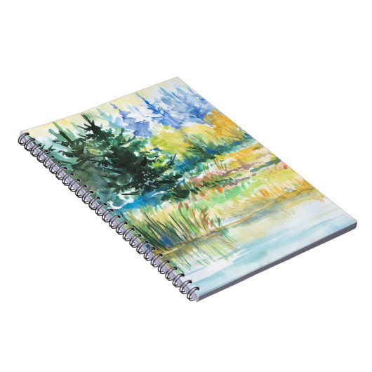 Wald Notizblock (Rechte Seite)