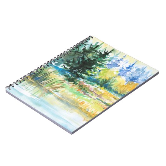 Wald Notizblock (Linke Seite)