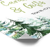 Wald Oh Junge Duschkarten und Geschenke Poster (Ecke)