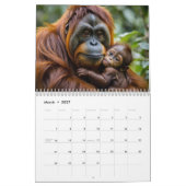 Wald-Orangutan-Kalender Kalender (Mär 2027)