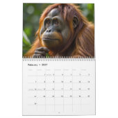 Wald-Orangutan-Kalender Kalender (Feb 2027)