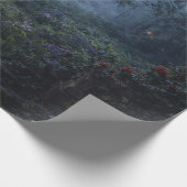 Wald-Patio-Geschenkpapier Geschenkpapier (Ecke)