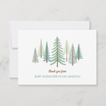 Wald Personalisiert Stationery