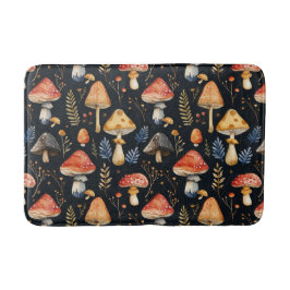 Wald-Pilz und Fern Badematte