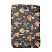 Wald-Pilz und Fern Badematte (Vorderseite Vertikal)