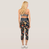 Wald-Pilz und Fern Capri Leggings (Rückseite)