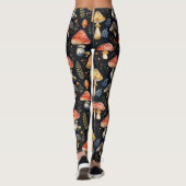 Wald-Pilz und Fern Leggings (Rückseite)