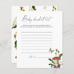 Wald-Pilze - Baby-Eimer-List-Spiel