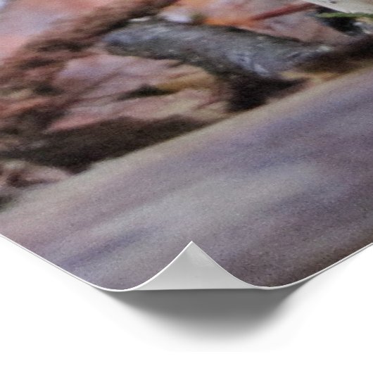 Wald-Pilze Poster (Ecke)