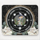 Wald Pilzsaal Fungi Forest Psychische Pendeln Mousepad (Vorne)