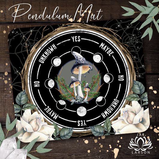 Wald Pilzsaal Fungi Forest Psychische Pendeln Mousepad