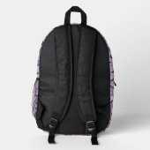 Wald-Pink-Militär-Tarnmuster Bedruckter Rucksack (Rückseite)