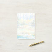 Wald Post-it Klebezettel (Auf Schreibtisch)