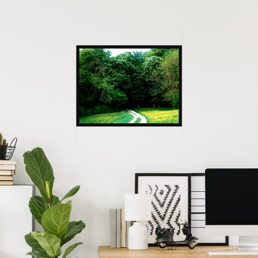 Wald Poster (Heimbüro)